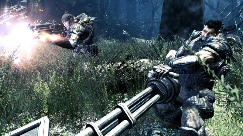 Illustration for article titled Marcus, Dom, And Wesker Party In Lost Planet 2